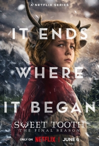 Постер «Мальчик с оленьими рогами»